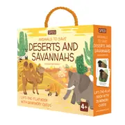 Sassi Games Animals to Save Memory Matching Game Deserts & Savannahs Kids 4y+