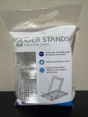 NEW Ultimate Guard Adjustable Slider Stands For Card Cases Sturdy Design -5 Pack