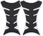 EMSea 2PCS Fuel Gas Cap Pad Cover Sticker Decal Motorcycle Gas Tank Protector Pad Car Decorative Sticker Motorcycle Tank Protector