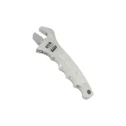 Aeroflow Aluminium Adjustable Grip Spanner Silver Finish Hose Fitting
