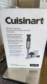 Cuisinart Smart Stick Variable Speed Hand Blender, CSB-179P1 **BRAND NEW**