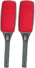 2-Pack Lint Brush, Pet Hair Remover, Reusable 2-Sided Lint Remover for Clothes, Furniture, Bedding, and Carpets by Dependable Industries