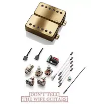 EMG MF Set Marty Friedman Passive Brushed Gold Standard Spaced Short Shaft Pots