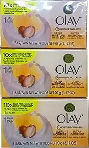 Olay Ultra Moisture Shea Butter Beauty Bar 3.17 oz (3 Bars)