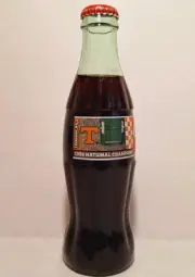 1998 Tennessee Volunteers National Championship Coca Cola Bottle