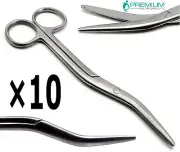 10× Universal Curved Scissors 6" Embroidery Tailor Dressmaking Surgical Tools