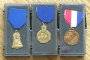 Lot of 3 TEXAS UIL Solo, Ensemble and Bronze colored Solo/Ensemble Medals - NIB