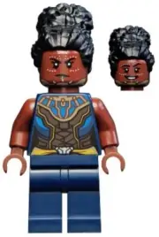 LEGO® Minifig sh0735 - Shuri - Dark Blue Top