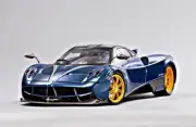 1:18 AVAN STYLE PAGANI HUAYRA PURPLISH BLUE FRANCE No D&G BBR MR AMALGAM 38/888