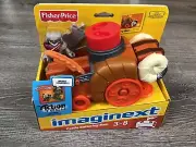 Fisher-Price Imaginext Castle Battering Ram With Figure & Shooting Discs NEW