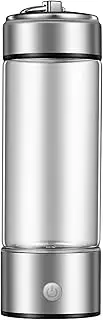 Hydrogen Alkaline Water Bottle Portable Hydrogen Water Generator Hydrogen Water Ionizer Machine 3 Minutes Make Hydrogen Concentration Up to 700-1000 PPB 420 Ml