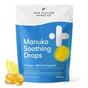 NEW ZEALAND HONEY CO. Manuka Honey Lozenges - Cough Drops - 40 Count