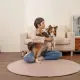 【EZ-CARE pet】雙層結構設計 寵物止滑地墊 圓形直徑120公分(環保無毒 雙面防水止滑 考克款)