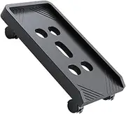 OFFSCH Movable Computer Mainframe Holder with Wheels CPU Stand for Desktop Material with Thermal Hollow Design Suitable for Computer Towers Speakers