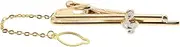[GLSTOY] Unique Music Note Tie Clip Metal Tie Clamp for Men Wedding Banquet Party Accessory Decorative Clip