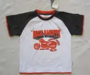 Boys Pumpkin Patch short sleeve tee with Rock Bandits print Size 3
