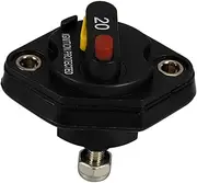 BUGUUYO Breaker Micro Fuse Tap Wire Rotary Dc Motor Fusible Rcd Fuse Holder Car Automotive Sea Blue Plug Trolling Motor Rv Electric Mini Fuse Inline Fuse Connecticut Plastic Black