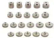 Rc Car 1/10 Scale 32P Mod 0.8 M0.8 3.175mm Metal Pinion Gears 11T - 20T