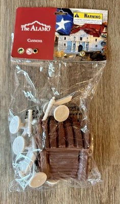 **BRAND NEW** The Alamo Cannons Plastic Toy Set