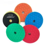 3/5/6inch Car Buffing Polishing Pads Self-Adhesive Buffing Waxing For Polisher