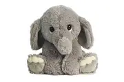 Aurora Playful Lil Benny Phant Baby Stuffed Animal - Soft Cuddly Toy - Imaginative Play - Gray 10 Inches