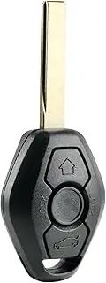 USARemote Key Fob Remote Replacement for 1999 2000 2001 2002 2003 2004 2005 2006 2007 2008 2009 BMW 3 5 7 M X Z Series 2-Button Remote Head Key LX8FZV, 6955750 - Professional Programming Required