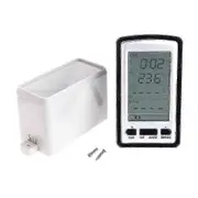 Wireless Rain Meter Gauge Weather Station - Indoor/outdoor Temperature Recorder