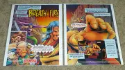 1994 Breath of Fire, Vintage Print Ad/Poster, Super Nintendo SNES, Promo Art