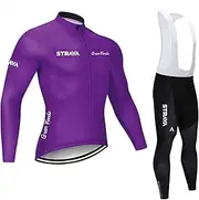 [Legou] Cycling Suit Long Sleeve Long Pants Quick Dry Breathable Stretchy