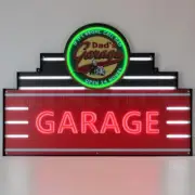 Dad's Garage Art Deco Marquee LED Flex-Neon Sign Steel Can 39" 29ADDAD FREE SHIP