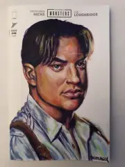 Original sketch cover art, Brendan Fraser The Mummy by Dan Neidlinger