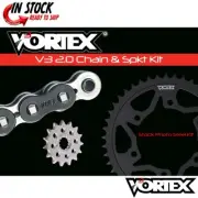 Vortex 530 Chain and Sprocket Kit 17-40 Tooth For Suzuki SV1000S 03-07