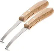 Sosoport 2pcs Sheep Hoof Trimmer Lightweight Portable Hoofing Tool Professional Farming Accessory for Cattle Sheep
