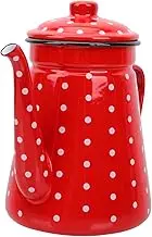 Teapot Coffee Kettle Enamel Pot Hotel Tea Kettle Decorative Kettle Cold Water Kettle Enameled Water Pot