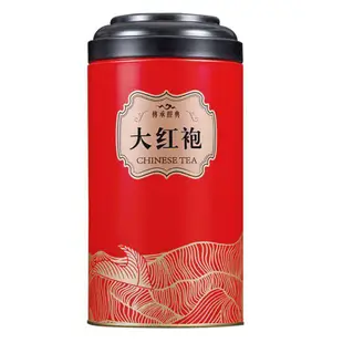 【送一壺四杯】大紅袍茶葉武夷岩茶濃香型紅茶禮盒散裝200g/400g