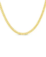 Sphera Milano Gold Over Silver Italian Curb Link Chain Necklace