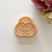 Geometric Circles Polymer Clay Cutter (style 4)