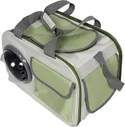 Milisten Portable Cat Carrier Backpack Spacious Handheld Shoulder Bag with Breathable Window for Comfortable Pet Travel for Cats Dogs for Hiking Car Use