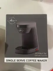 Kitchen Selectives Dark Gray 1-Cup Drip Coffee Maker, CM-123GY