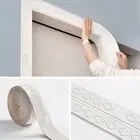 Manual Measurement Deviation 3D Diamond Wallsticker Easy To Install Neutral Tone