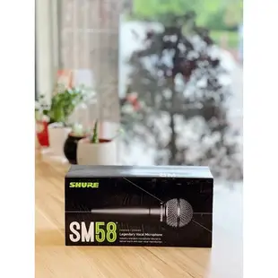 【來點音樂】SHURE SM58S 麥克風 動圈 開關式 免運 現貨 台灣公司貨