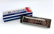 Hohner BluesBand HARMONICA BLUES BAND STAINLESS STEEL, 1501-C