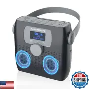 MONODEAL CD Player Portable,Bluetooth Boombox CD Player with Speakers,Portabl