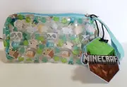 Minecraft Mini Cosmetic Case Tote Toiletries Bag New With Tags Pencil Case