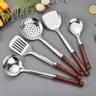 Anti-scald Kitchen Utensils 304 Staniless Steel Colanders Cooking Tool Sets