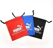 [ALLONE] Drawstring Set, 3 Piece Set, Kindergarten Entrance School, Cup Bag, Accessory Case, Red, Blue, Black, Simple, Cool