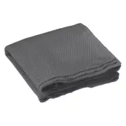 2Pcs Dark Gray Speaker Mesh Grill Stereo Fabric Dustproof 50cm x 160cm 20" x 63"