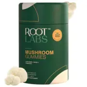 ROOT LABS Mushroom Gummies | No Added Sugar | Lions Mane Reishi Cordyceps | N...