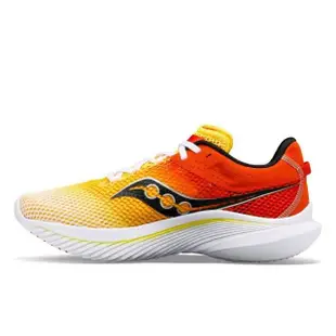 【SAUCONY 索康尼】KINVARA 14 男款 路跑鞋 一般楦(S20823-139 橘 黃 白 慢跑鞋 競速 訓練 4MM)