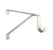 NOS! HAGER 10-PACK 10-10-3/4" ADJUSTABLE SHELF & ROD BRACKETS BEIGE 1799